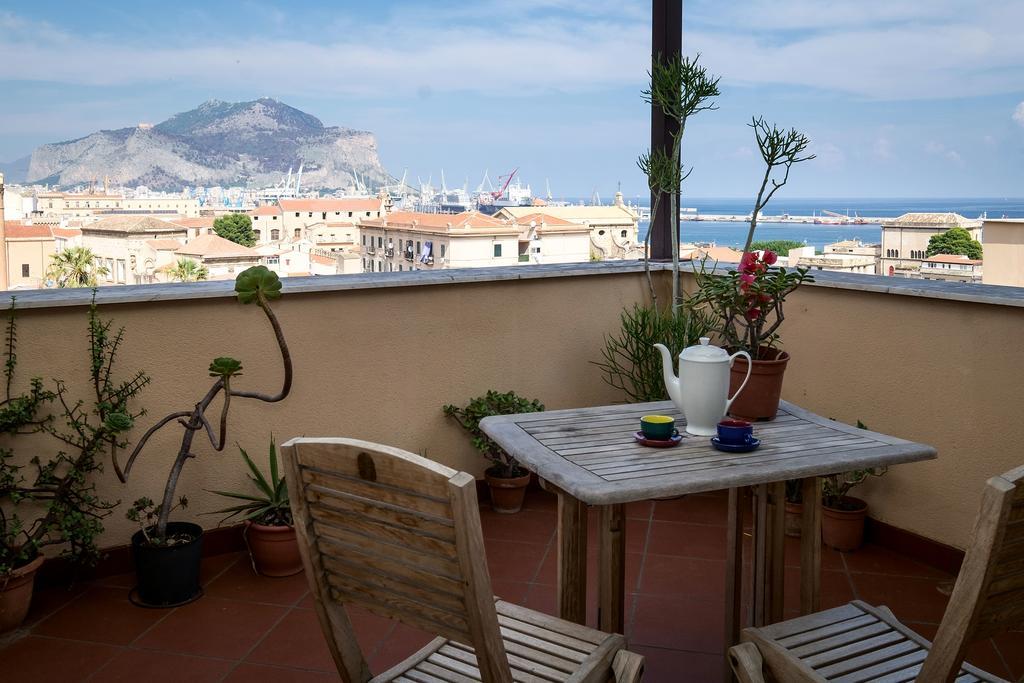 Villa Panoramica Blu à Palerme Extérieur photo